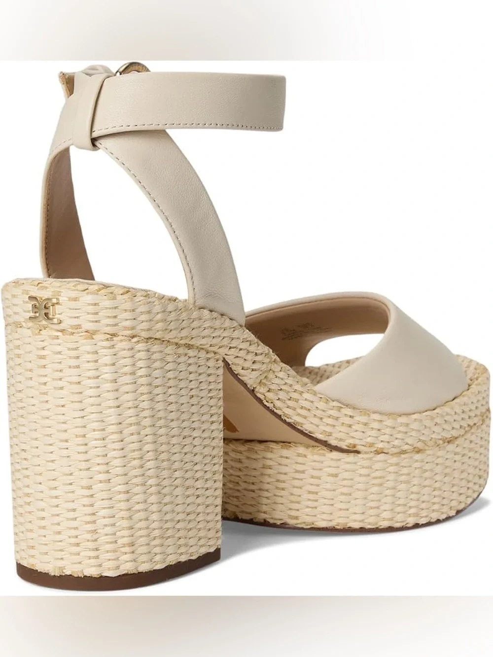 Sam Edelman Immie Heeled Sandal in Modern Ivory